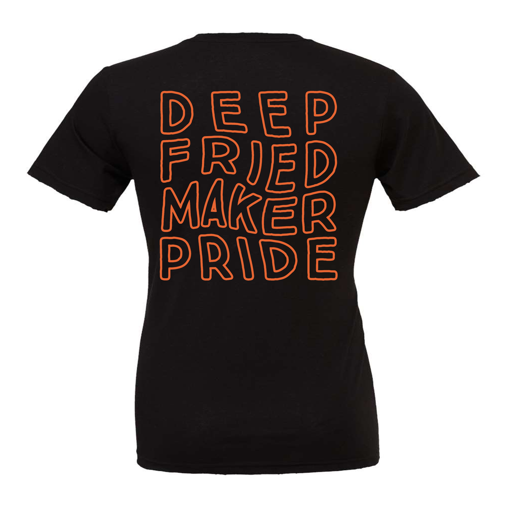 RMS "Deep Fried Maker Pride" Tee (black)