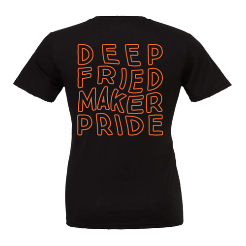 RMS "Deep Fried Maker Pride" Tee (black)